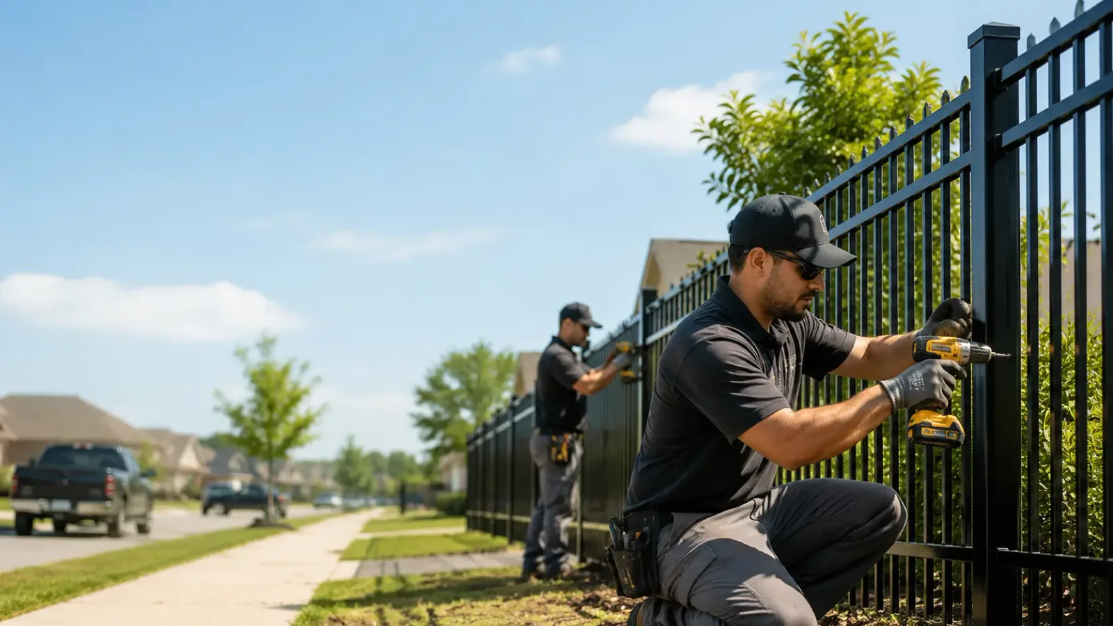 Metal Fence Installation in Fairfield, KY